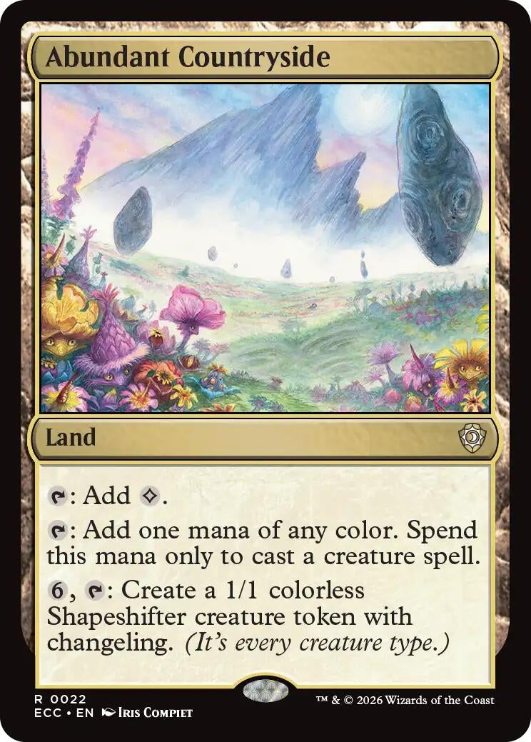 Image for Abundant Countryside (22) (Lorwyn Eclipsed) - Magic: The Gathering