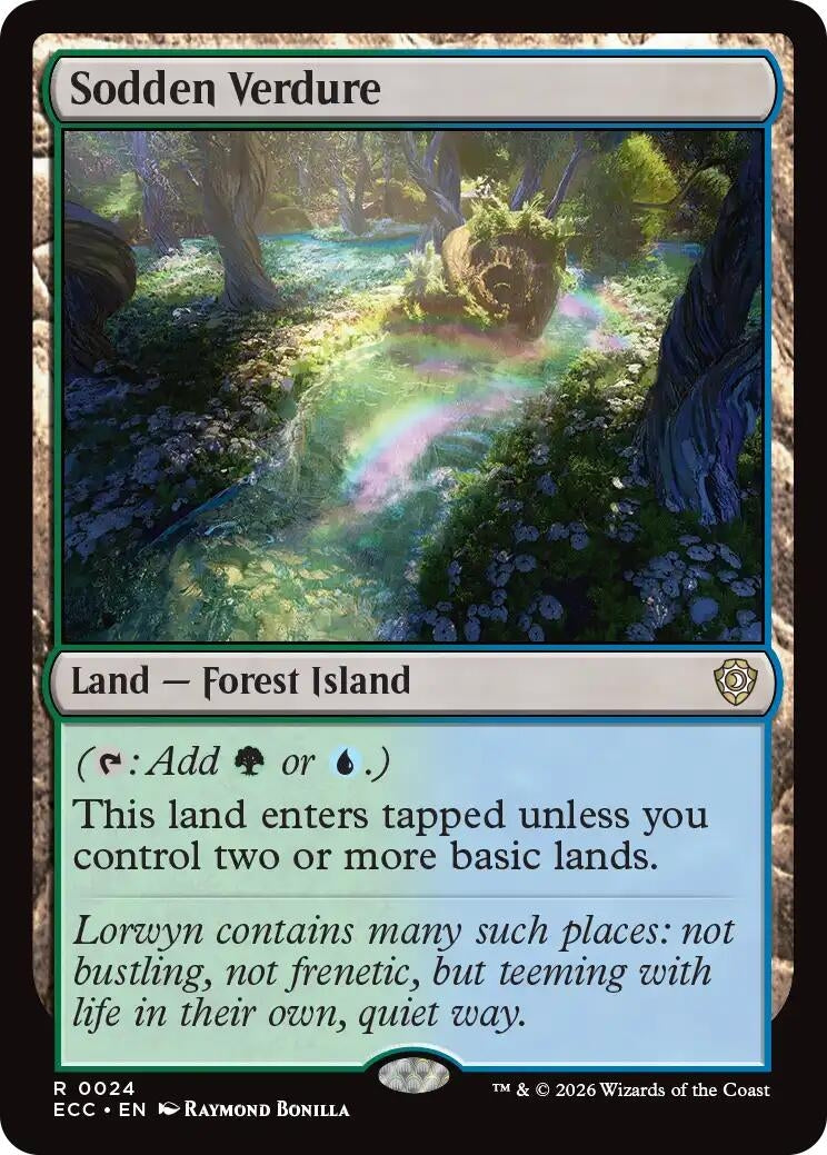 Image for Sodden Verdure (24) (Lorwyn Eclipsed) - Magic: The Gathering