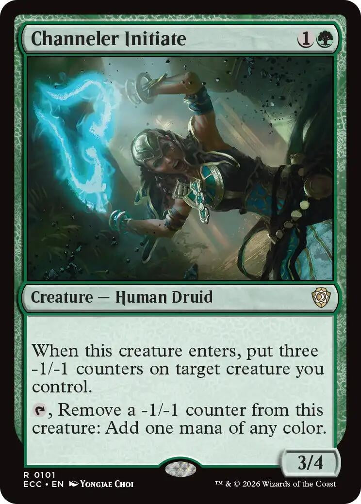 Image for Channeler Initiate (101) (Lorwyn Eclipsed) - Magic: The Gathering