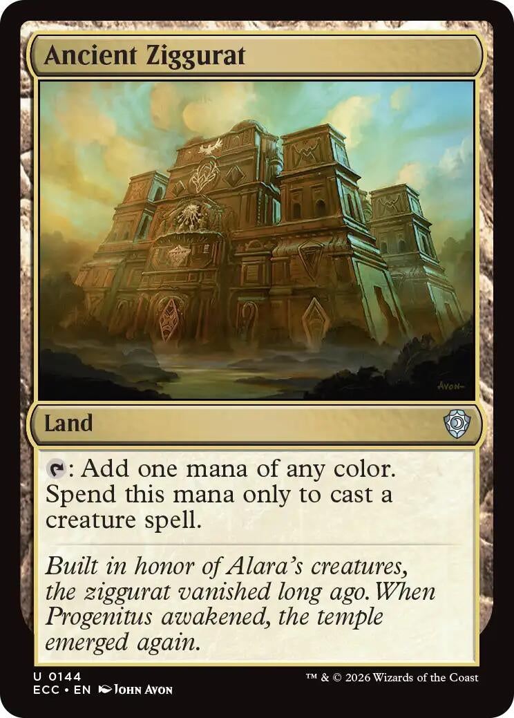 Image for Ancient Ziggurat (144) (Lorwyn Eclipsed) - Magic: The Gathering