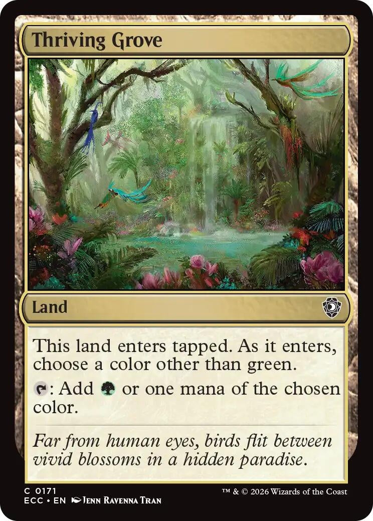 Image for Thriving Grove (171) (Lorwyn Eclipsed) - Magic: The Gathering