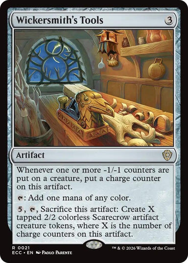 Image for Wickersmith's Tools (21) (Lorwyn Eclipsed) - Magic: The Gathering