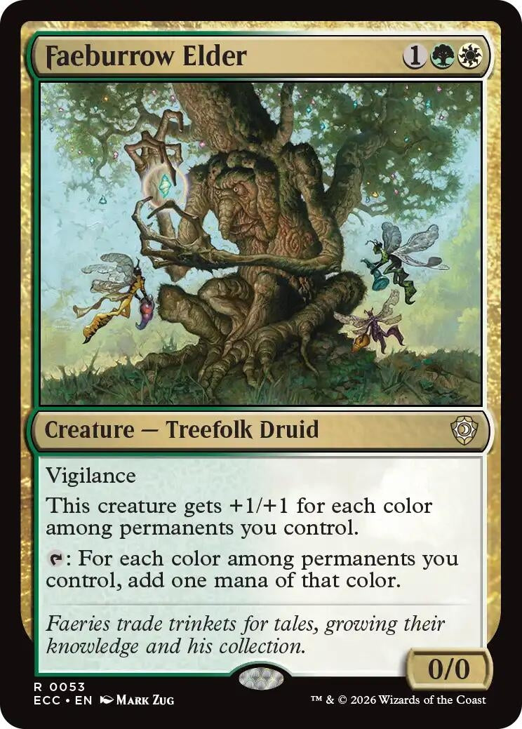 Image for Faeburrow Elder (53) (Lorwyn Eclipsed) - Magic: The Gathering