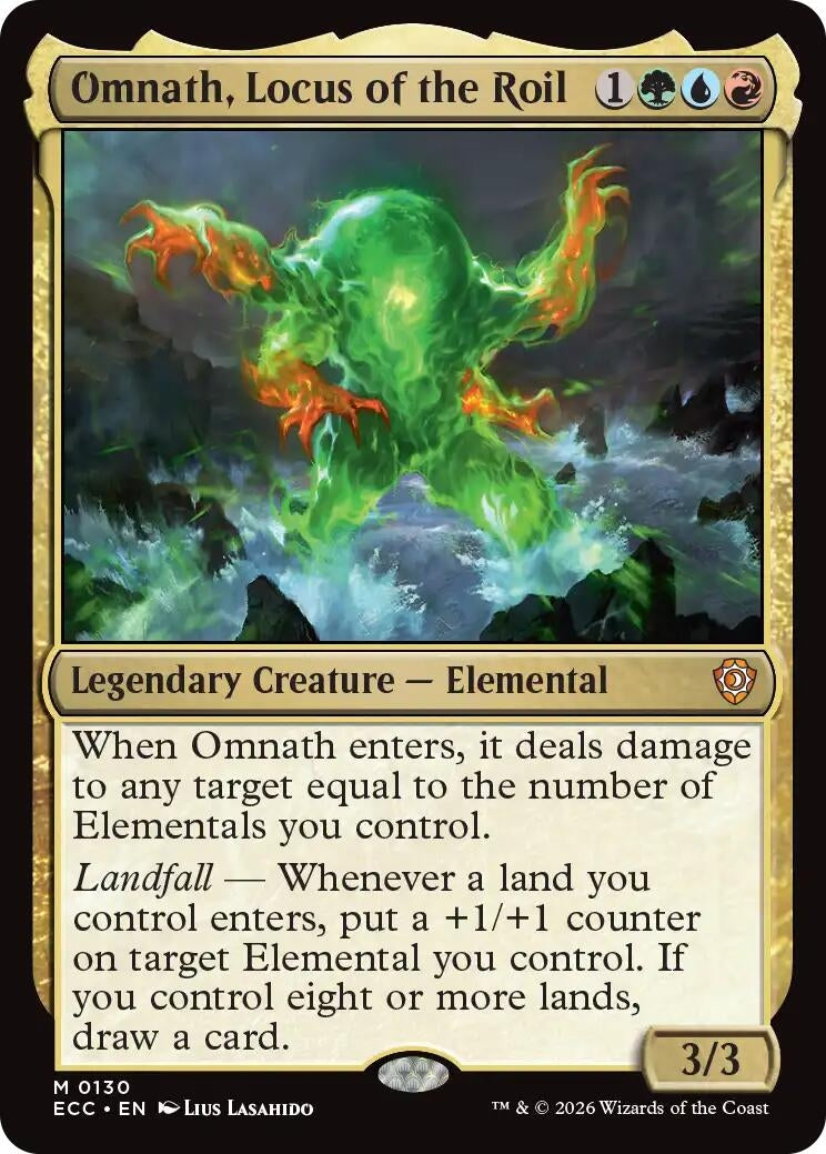Image for Omnath, Locus of the Roil (130) (Lorwyn Eclipsed) - Magic: The Gathering