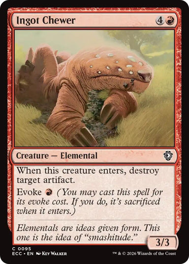 Image for Ingot Chewer (95) (Lorwyn Eclipsed) - Magic: The Gathering