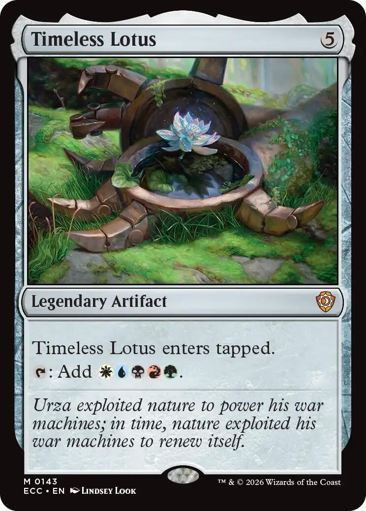 Image for Timeless Lotus (143) (Lorwyn Eclipsed) - Magic: The Gathering