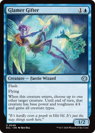 Image for Glamer Gifter (49) (Lorwyn Eclipsed) - Magic: The Gathering