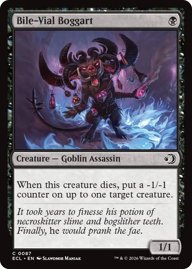 Image for Bile-Vial Boggart (87) (Lorwyn Eclipsed) - Magic: The Gathering