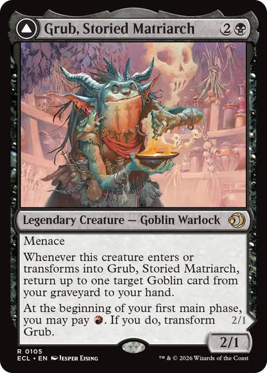 Image for Grub, Storied Matriarch (105) (Lorwyn Eclipsed) - Magic: The Gathering