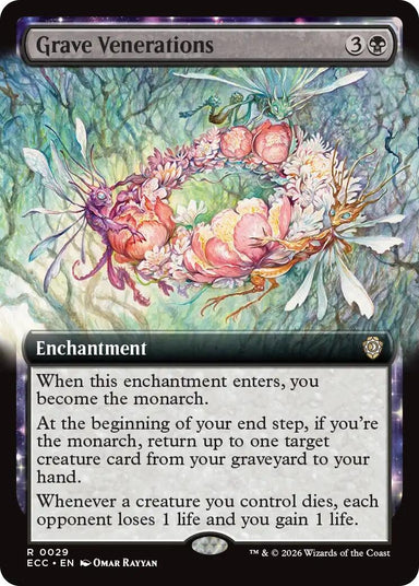 Image for Grave Venerations (Extended Art) (29) (Lorwyn Eclipsed) - Magic: The Gathering