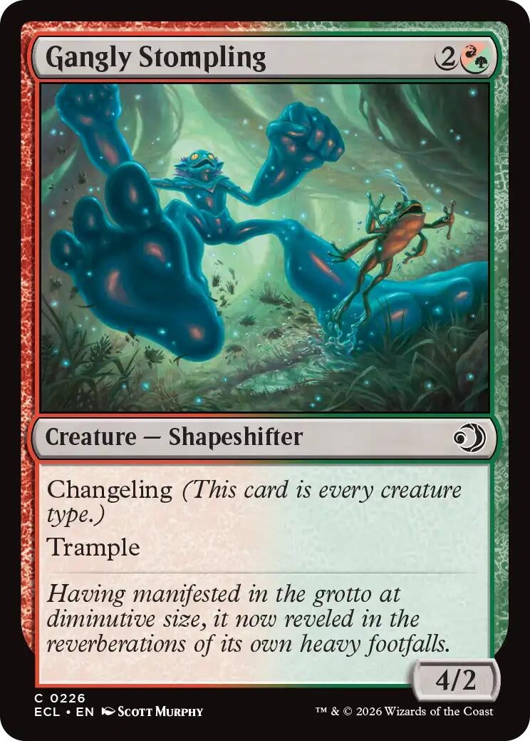 Image for Gangly Stompling (226) (Lorwyn Eclipsed) - Magic: The Gathering