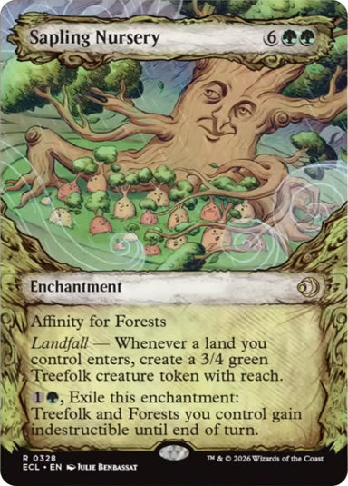 Image for Sapling Nursery (Showcase) (328) (Lorwyn Eclipsed) - Magic: The Gathering