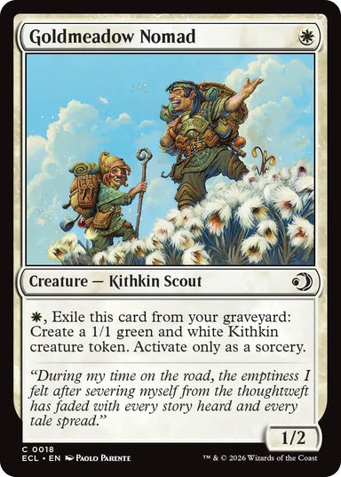 Image for Goldmeadow Nomad (18) (Lorwyn Eclipsed) - Magic: The Gathering