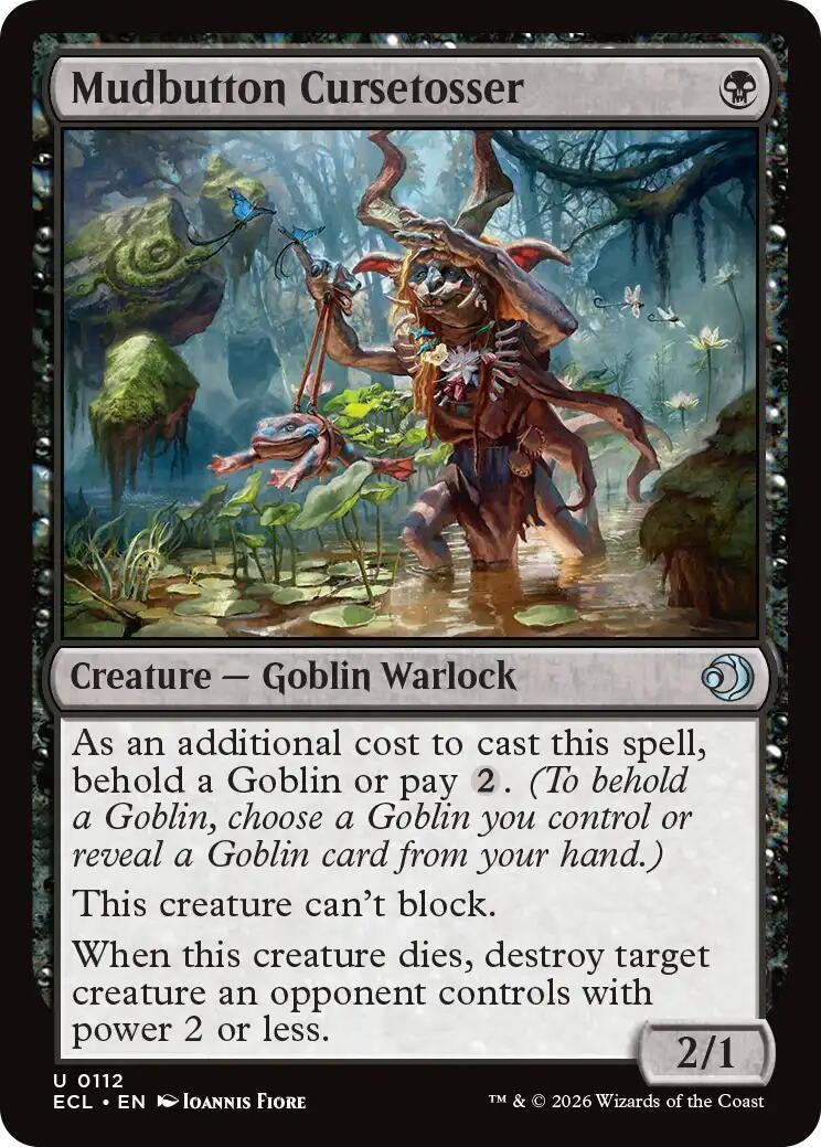 Image for Mudbutton Cursetosser (112) (Lorwyn Eclipsed) - Magic: The Gathering