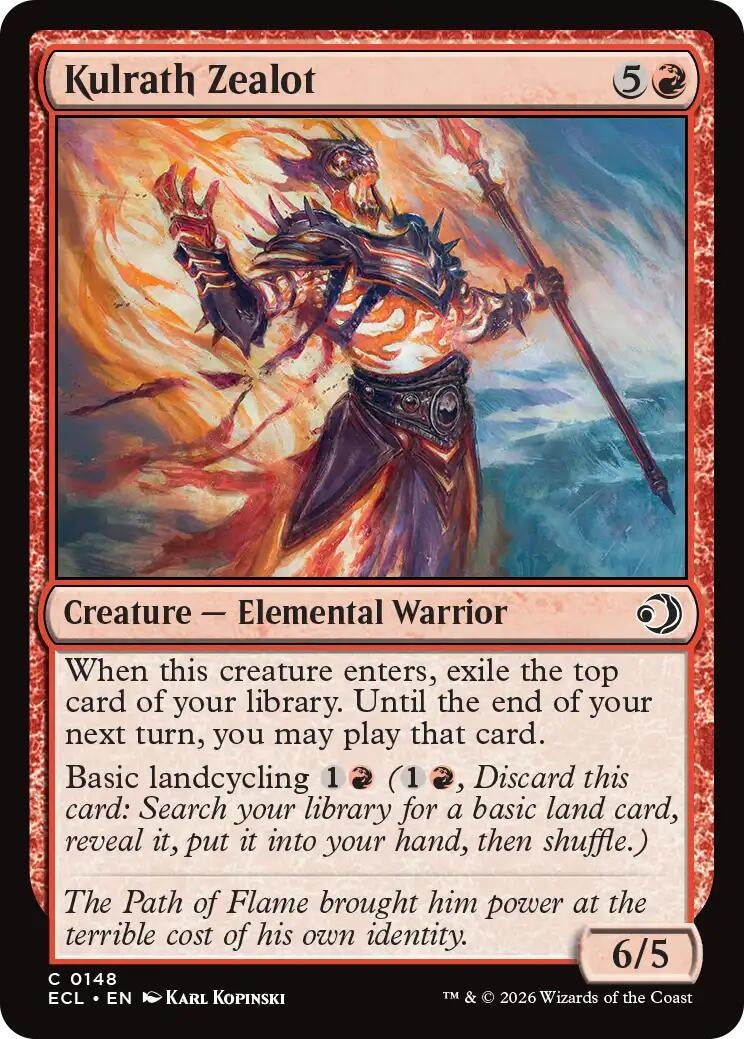 Image for Kulrath Zealot (148) (Lorwyn Eclipsed) - Magic: The Gathering