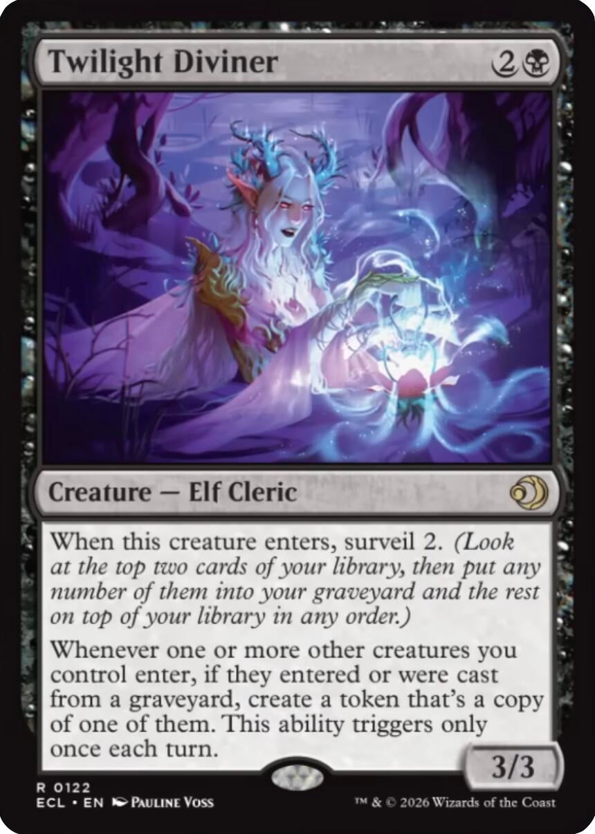 Image for Twilight Diviner (122) (Lorwyn Eclipsed) - Magic: The Gathering