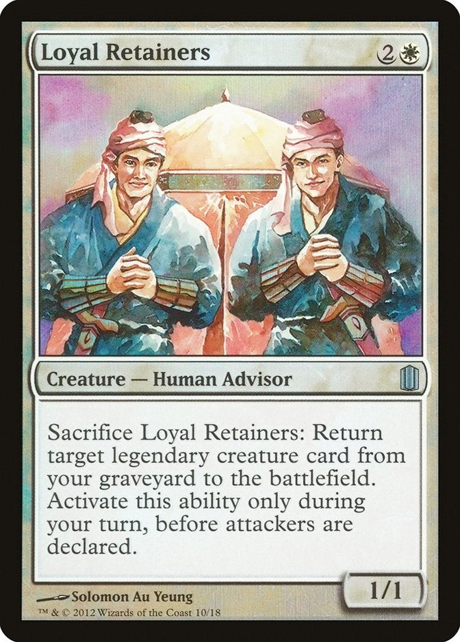 Image for Loyal Retainers (10) (Commander's Arsenal) (CM1) - Magic: The Gathering