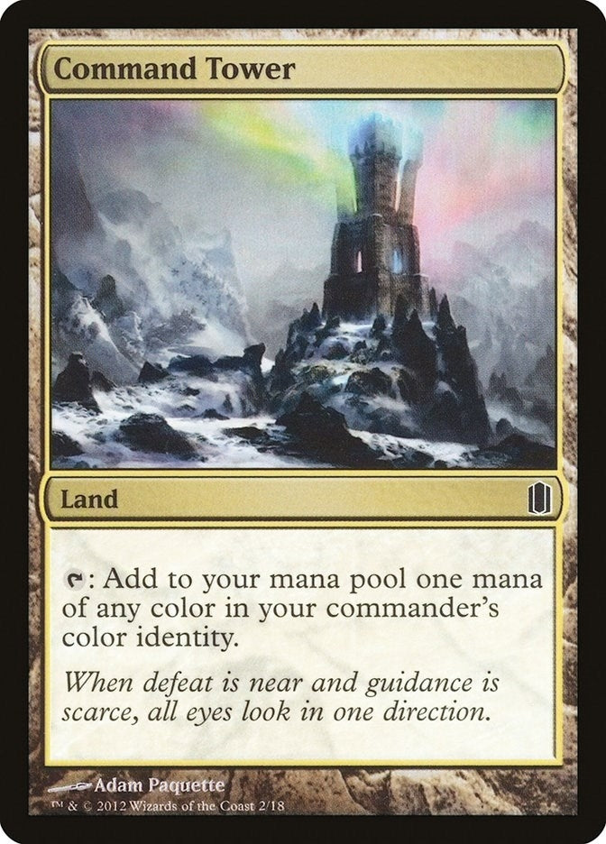 Image for Command Tower (2) (Commander's Arsenal) (CM1) - Magic: The Gathering