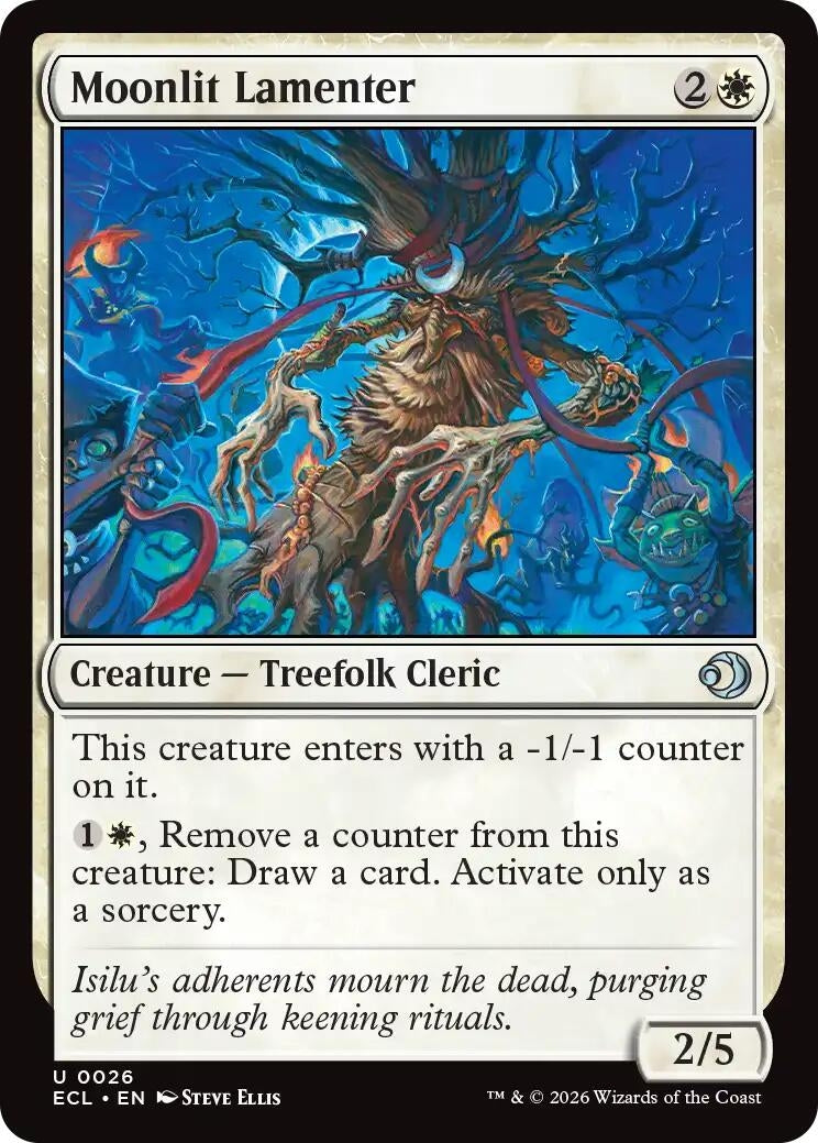 Image for Moonlit Lamenter (26) (Lorwyn Eclipsed) - Magic: The Gathering