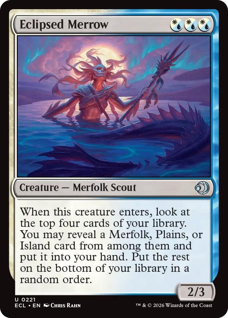 Image for Eclipsed Merrow (221) (Lorwyn Eclipsed) - Magic: The Gathering