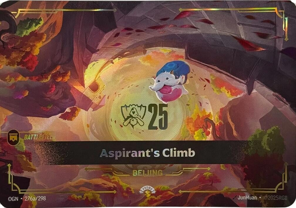 Image for Aspirant's Climb (276a/298) (Riftbound Promotional Cards) - Riftbound: League of Legends Trading Card Game
