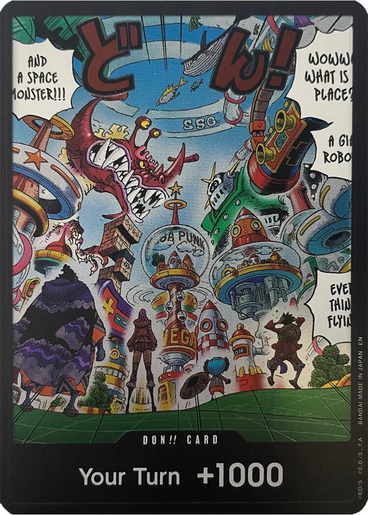 Image for DON!! Card (Egghead) (The Azure Sea's Seven) - One Piece Card Game