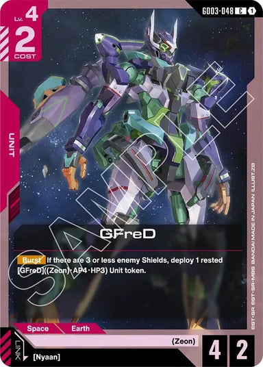 Image for GFreD (GD03-048) (GD03-048) (Steel Requiem) (GD03) - Gundam Card Game