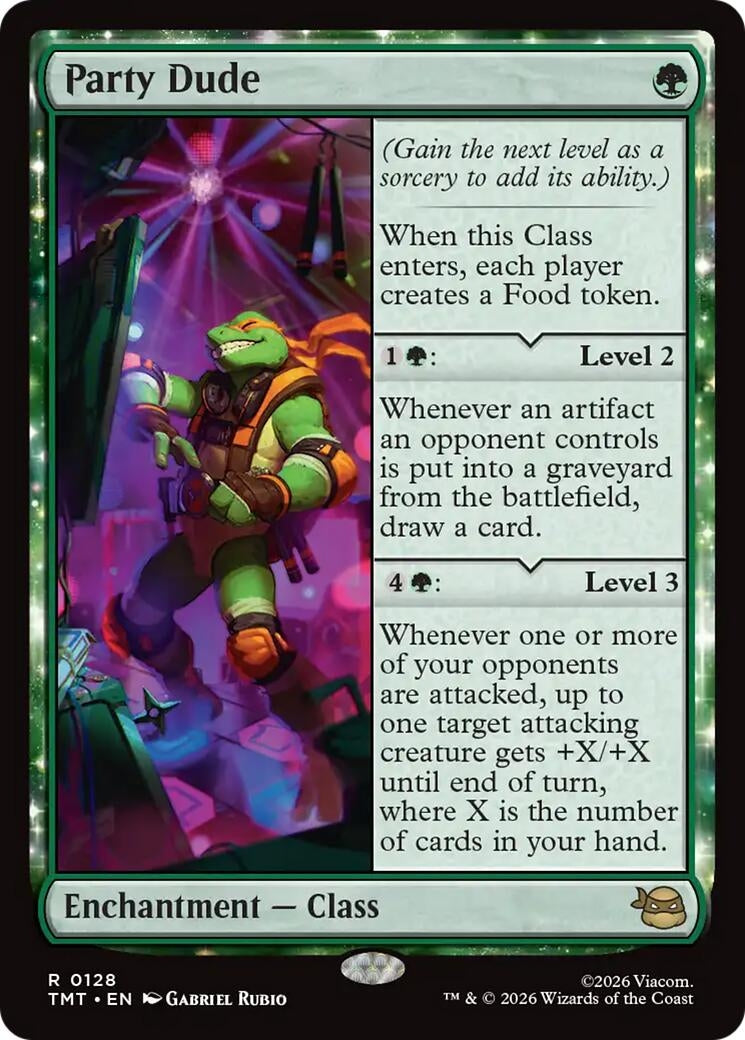 Image for Party Dude (128) (Teenage Mutant Ninja Turtles) - Magic: The Gathering