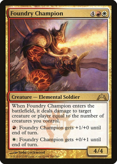 Image for Foundry Champion (165) (Gatecrash) (GTC) - Magic: The Gathering