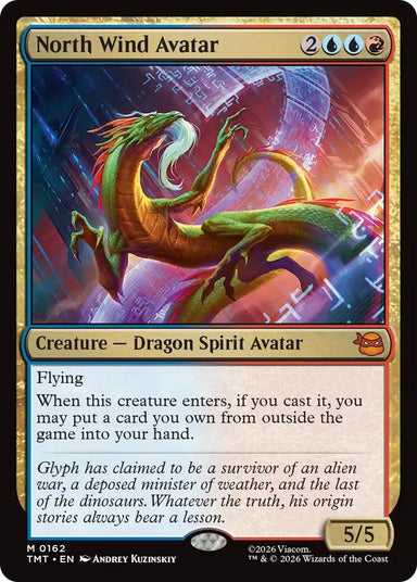 Image for North Wind Avatar (162) (Teenage Mutant Ninja Turtles) - Magic: The Gathering