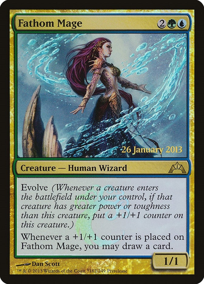 Fathom Mage (162) (Prerelease Cards)