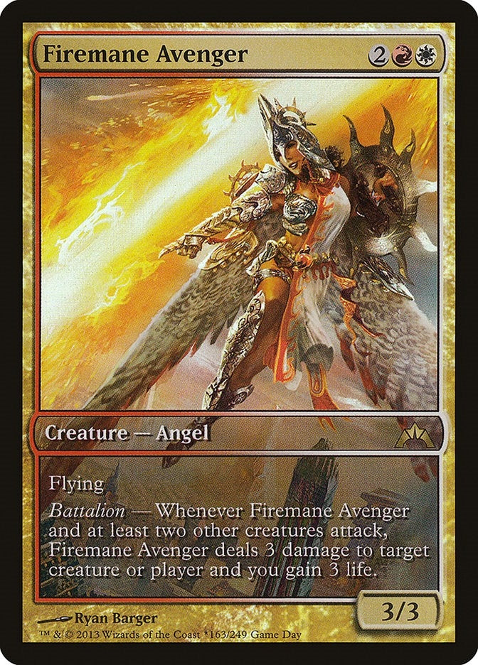 Image for Firemane Avenger (163) (Game Day & Store Championship Promos) - Magic: The Gathering