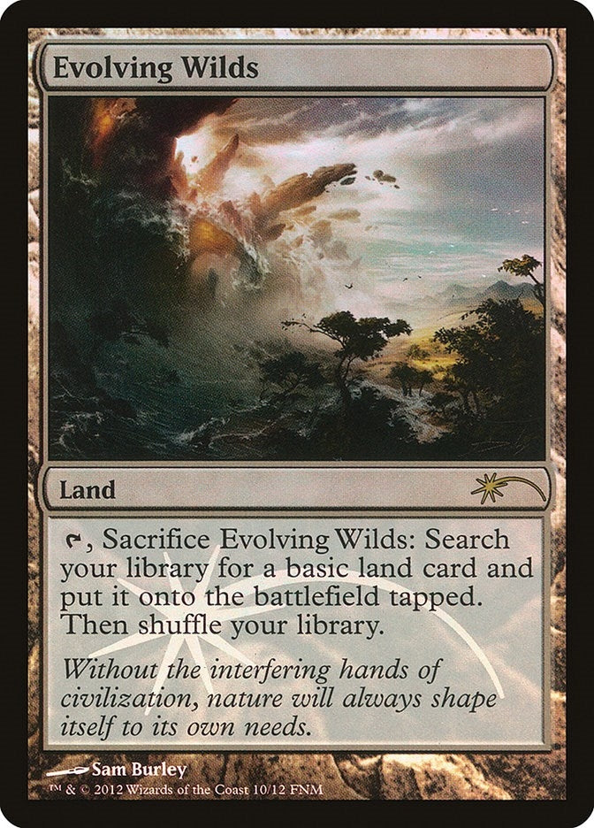 Image for Evolving Wilds (10) (FNM Promos) - Magic: The Gathering