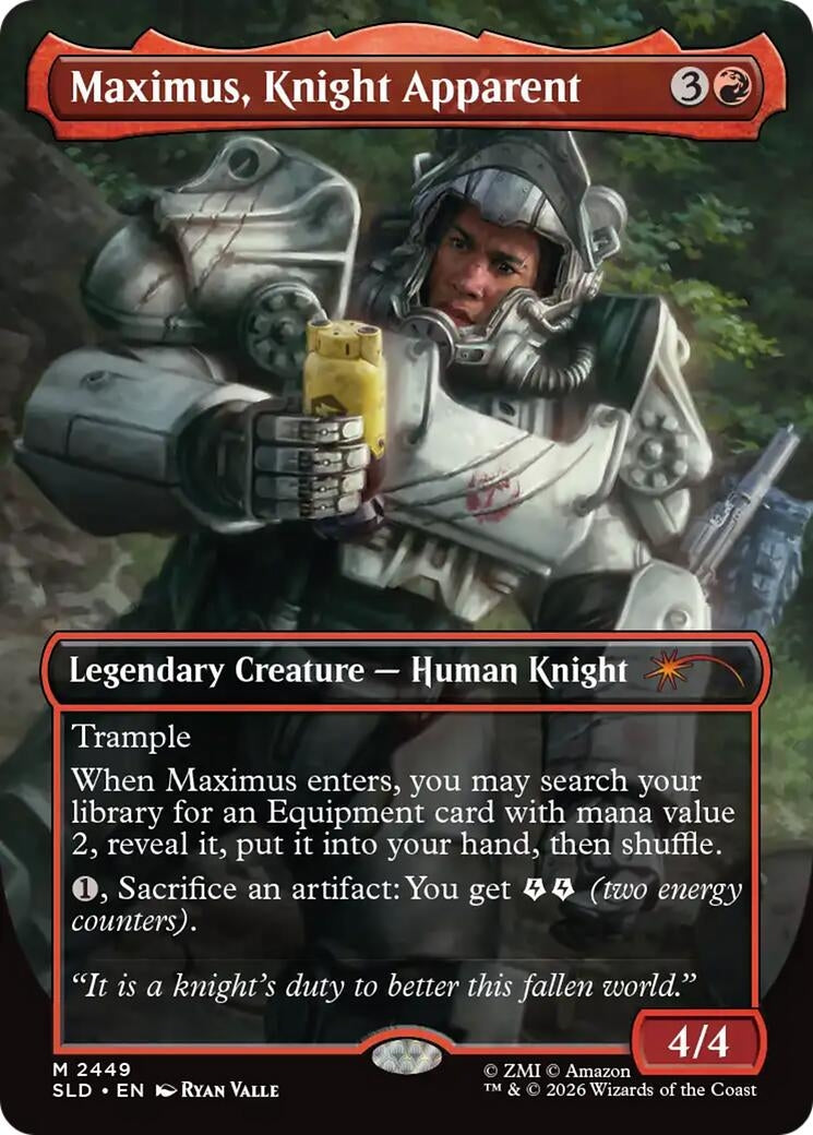 Maximus, Knight Apparent (2449) (Secret Lair Drop Series)