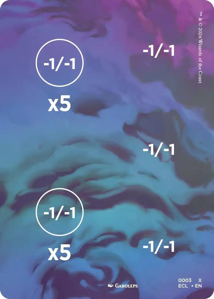 Image for Punch Card Token (3) (Lorwyn Eclipsed) - Magic: The Gathering