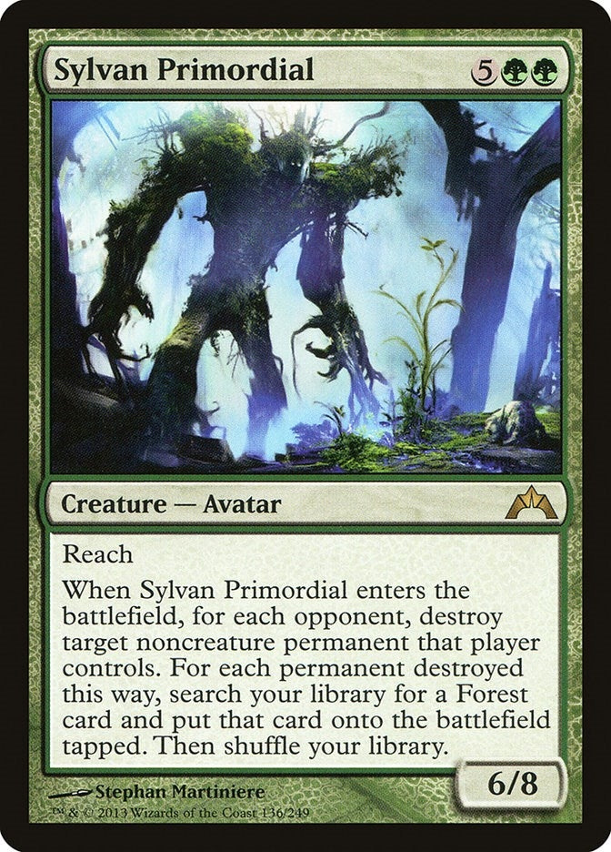 Sylvan Primordial (136) (Gatecrash)