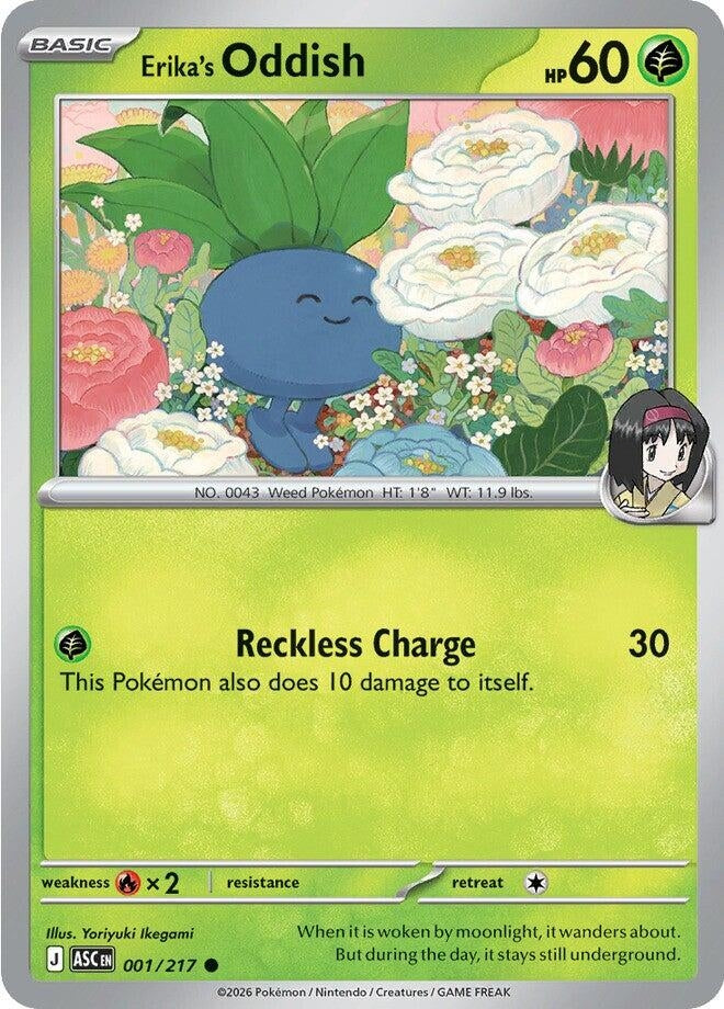 Image for Erika's Oddish (001/217) (ME: Ascended Heroes) - Pokemon