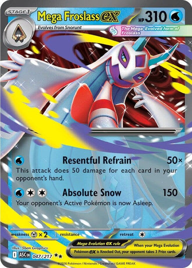 Image for Mega Froslass ex (047/217) (ME: Ascended Heroes) - Pokemon