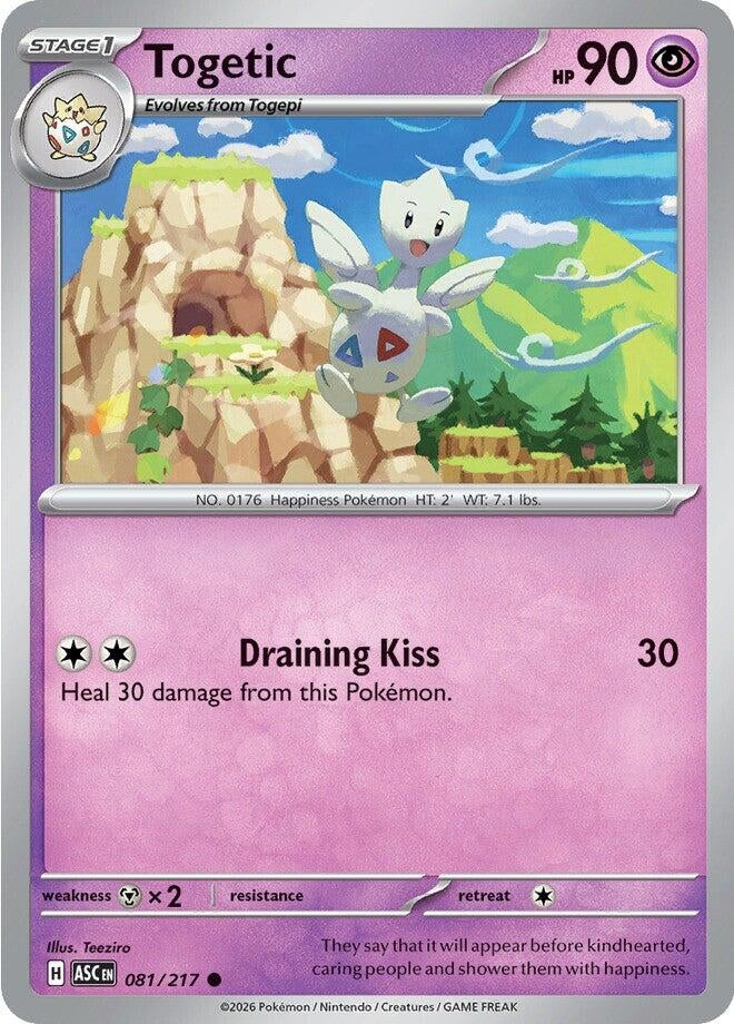 Image for Togetic (081/217) (ME: Ascended Heroes) - Pokemon