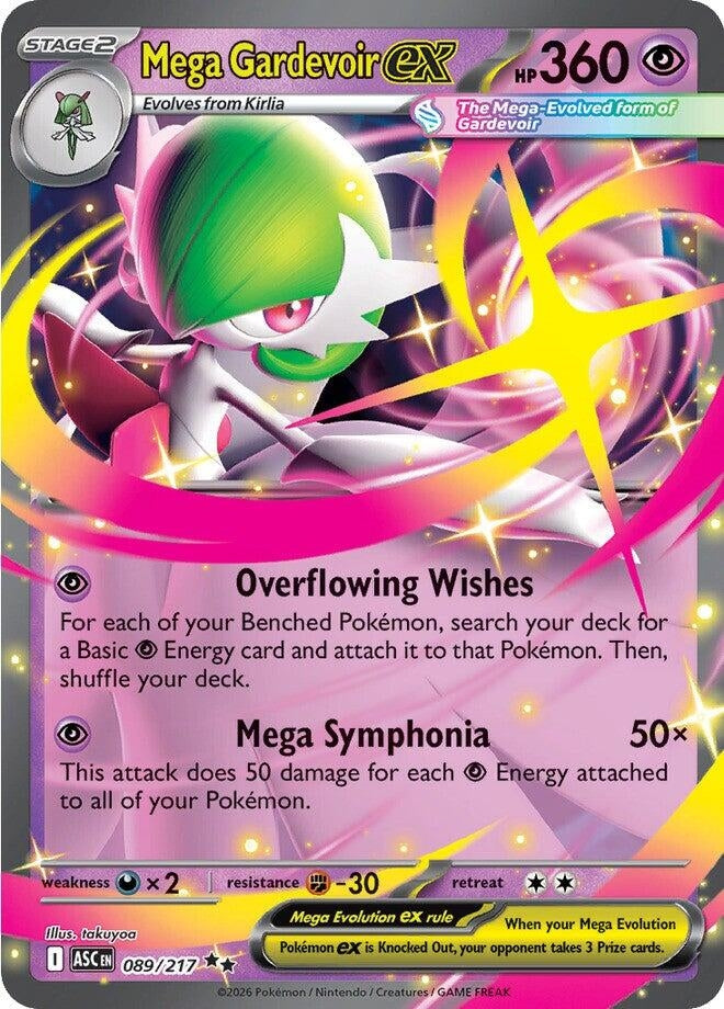 Image for Mega Gardevoir ex (089/217) (ME: Ascended Heroes) - Pokemon