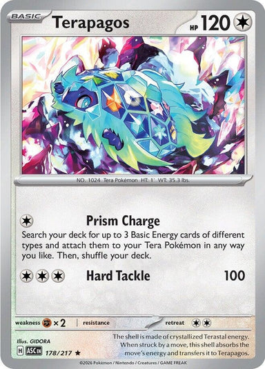 Image for Terapagos (178/217) (ME: Ascended Heroes) - Pokemon