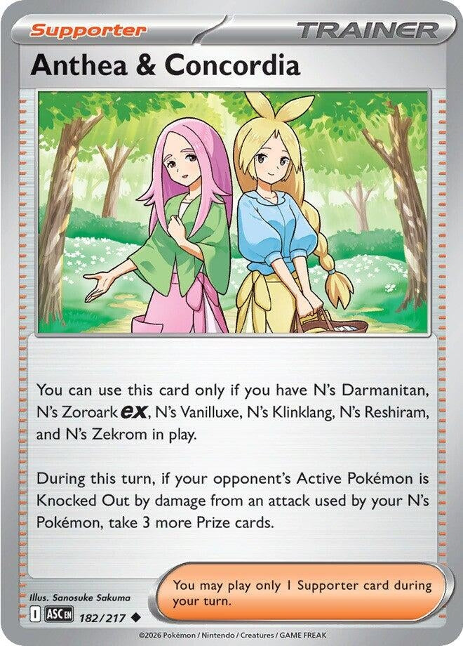 Image for Anthea & Concordia (182/217) (ME: Ascended Heroes) - Pokemon