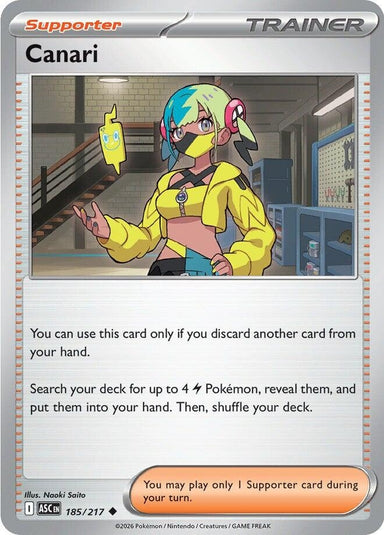 Image for Canari (185/217) (ME: Ascended Heroes) - Pokemon