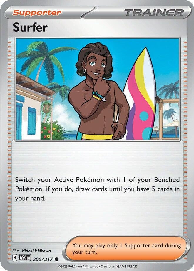Image for Surfer (200/217) (ME: Ascended Heroes) - Pokemon