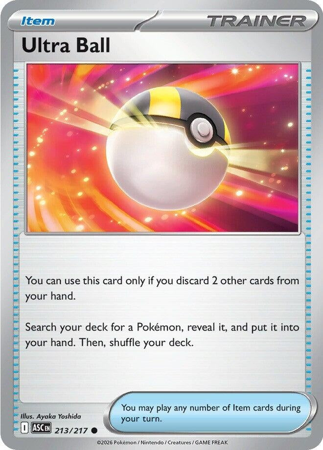 Image for Ultra Ball (213/217) (ME: Ascended Heroes) - Pokemon