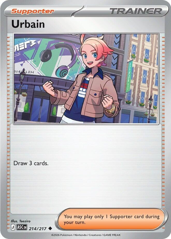 Image for Urbain (214/217) (ME: Ascended Heroes) - Pokemon