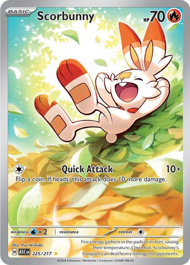 Image for Scorbunny (225/217) (ME: Ascended Heroes) - Pokemon
