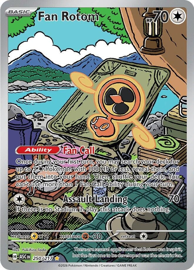 Image for Fan Rotom (250/217) (ME: Ascended Heroes) - Pokemon