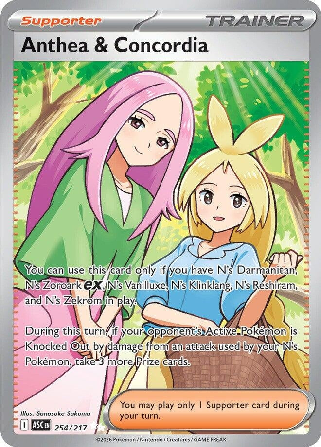 Image for Anthea & Concordia (254/217) (ME: Ascended Heroes) - Pokemon
