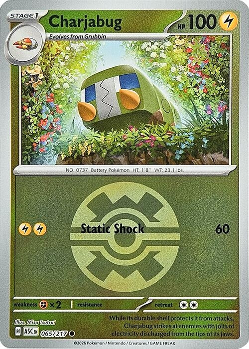 Image for Charjabug (Quick Ball) (065/217) (ME: Ascended Heroes) - Pokemon